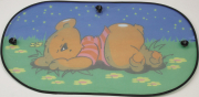 Sonnenschutz Springblende Sunny Bear Heckscheibe 50x90 cm