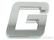 3D Car-Logo, Großbuchstabe "G"