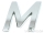 3D Car-Logo, Großbuchstabe "M"